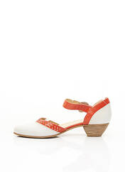 Sandales/Nu pieds orange FIDJI pour femme seconde vue