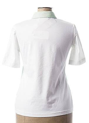 Top stretch manches courtes bleu EUGEN KLEIN femme