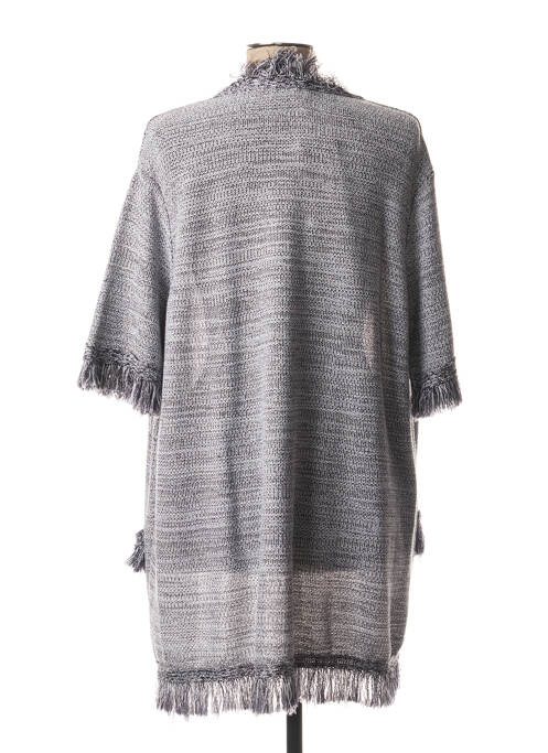 Gilet manches longues gris AIRFIELD pour femme