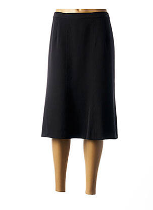 Jupe mi-longue stretch noir SAN FRANCISCO femme