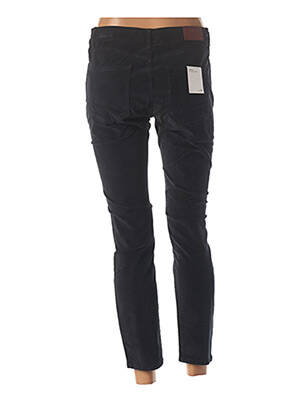 Pantalon 7/8 stretch taille basse bleu BSB femme
