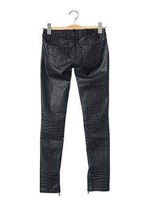 Pantalon slim taille basse taille basse noir FRACOMINA femme