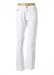 Pantalon droit blanc SWALLOW pour femme seconde vue
