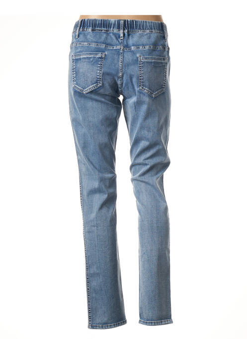 Jeans coupe slim bleu QUATRE VINGT JOURS pour femme