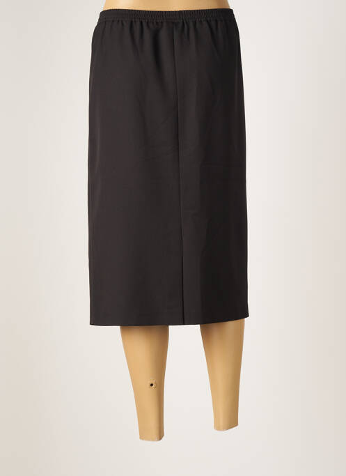 Jupe mi-longue noir BARBARA LEBEK pour femme