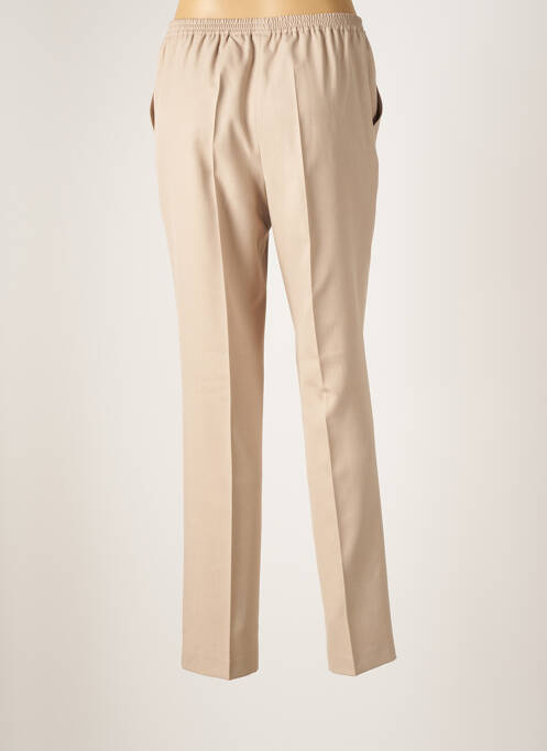 Pantalon droit beige BARBARA LEBEK pour femme
