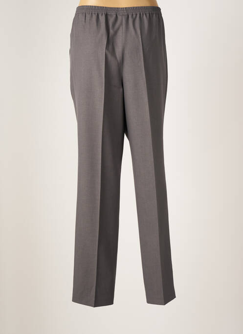 Pantalon droit gris BARBARA LEBEK pour femme