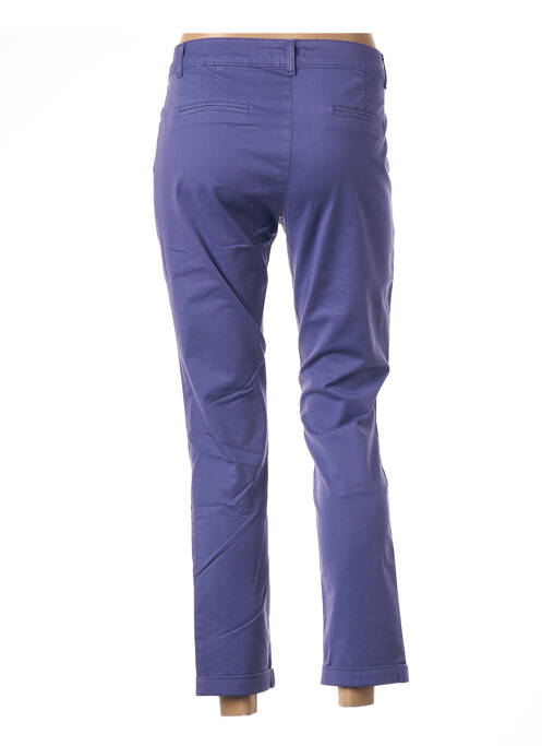Pantalon droit violet FRACOMINA femme