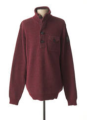 Pull rouge NO EXCESS pour homme seconde vue