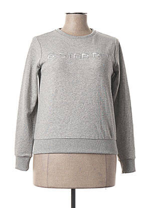 Sweat-shirt gris G STAR pour fille