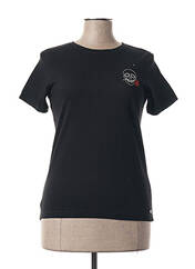 T-shirt noir DEELUXE pour femme seconde vue