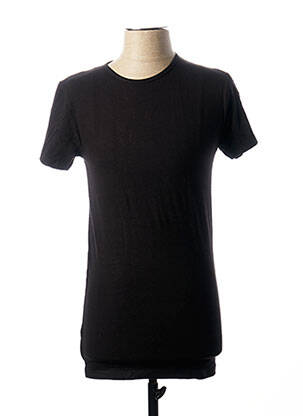T-shirt noir DSTREZZED pour homme
