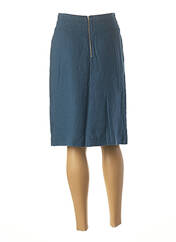 Jupe mi-longue bleu ZYGA pour femme seconde vue