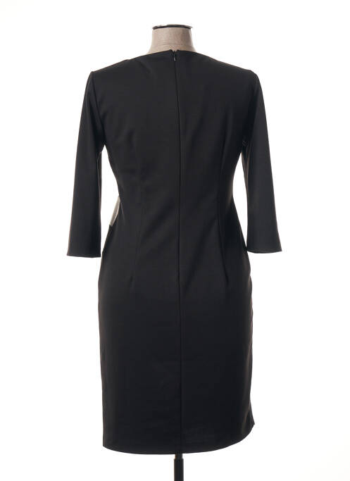Robe mi-longue manches 3/4 manches 3/4 gris POUSSIERE D'ETOLE femme