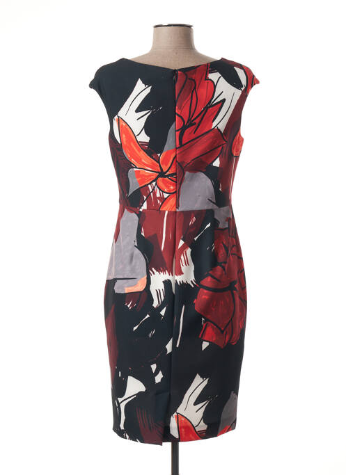 Robe mi-longue orange POUSSIERE D'ETOLE pour femme