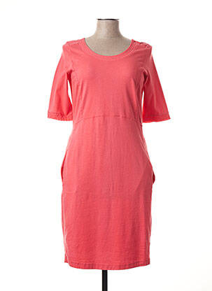 Robe mi-longue manches 3/4 manches 3/4 rouge SANDWICH femme