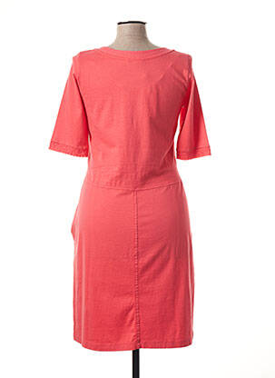 Robe mi-longue manches 3/4 manches 3/4 rouge SANDWICH femme