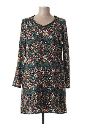 Robe courte manches longues manches longues noir IMPAQT femme