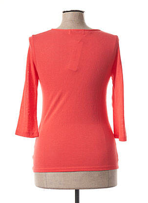 Pull coupe cintrée manches 3/4 rouge ALDO MARTIN'S femme
