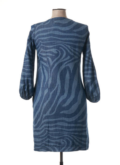 Robe courte bleu SANDWICH femme