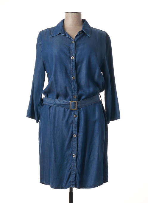 Robe mi-longue bleu ESCORPION pour femme