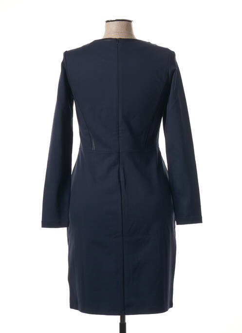 Robe mi-longue bleu SANDWICH pour femme
