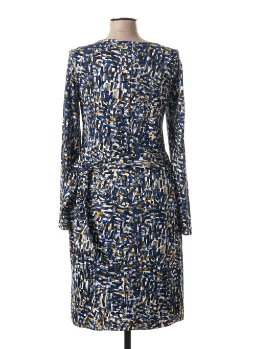 Robe mi-longue bleu SANDWICH pour femme