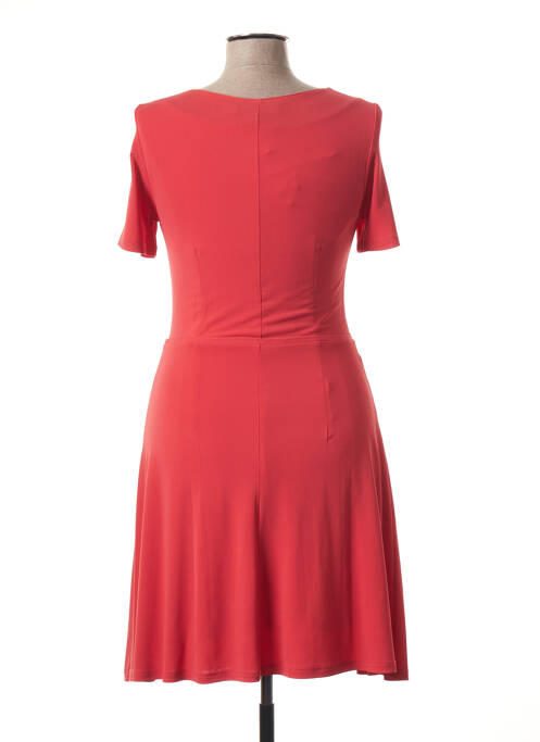 Robe mi-longue rouge LA FEE MARABOUTEE pour femme