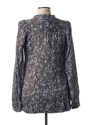 Blouse imprimé fantaisie manches longues gris STELLA FOREST femme