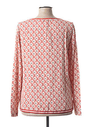 Blouse imprimé fantaisie manches longues rouge SANDWICH femme