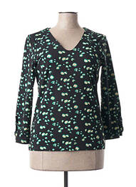 T-shirt imprimé fantaisie manches 3/4 noir SANDWICH femme