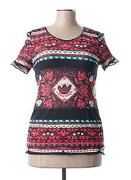 Pull coupe cintrée manches courtes rouge ALDO MARTIN'S femme
