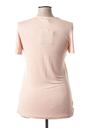 Blouse manches courtes manches courtes rose POUSSIERE D'ETOLE femme