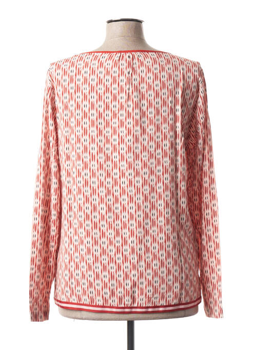 Blouse imprimé fantaisie manches longues rouge SANDWICH femme