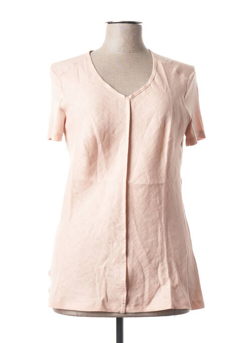 Blouse manches courtes manches courtes rose POUSSIERE D'ETOLE femme