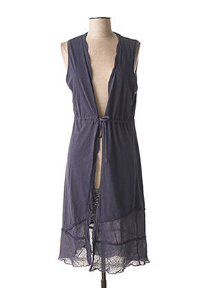 Veste casual coupe droite bleu SANDWICH femme