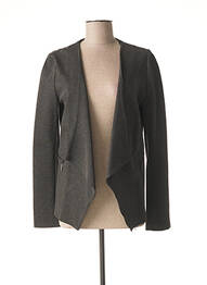 Veste casual coupe droite gris POUSSIERE D'ETOLE femme