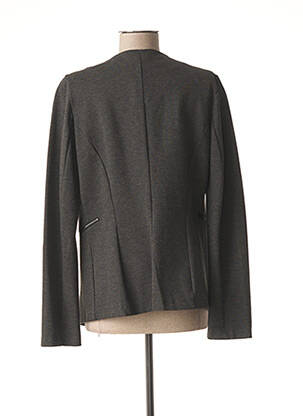 Veste casual coupe droite gris POUSSIERE D'ETOLE femme