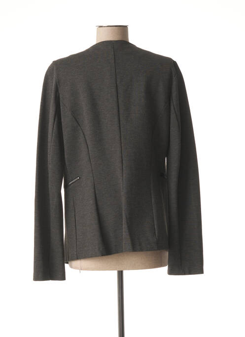 Veste casual coupe droite gris POUSSIERE D'ETOLE femme