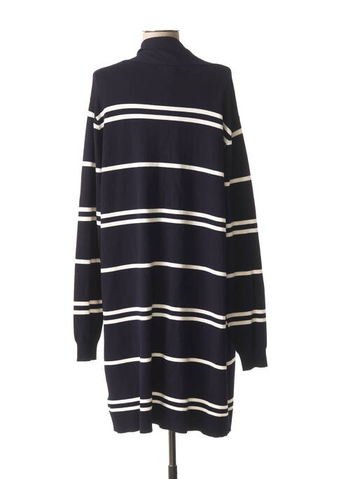 Gilet manches longues bleu SMASHED LEMON pour femme