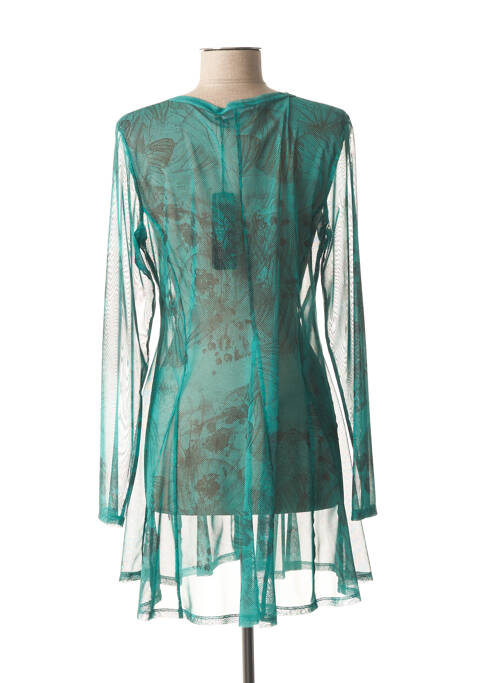 Tunique manches longues vert GARELLA pour femme