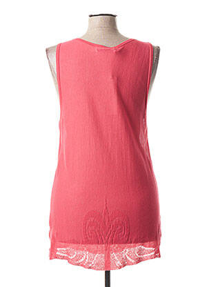 Top stretch sans manche rose ALDO MARTIN'S femme