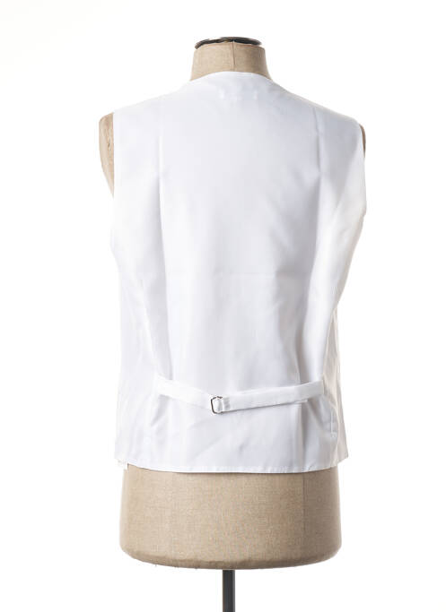 Gilet sans manche blanc BARBERINI pour homme