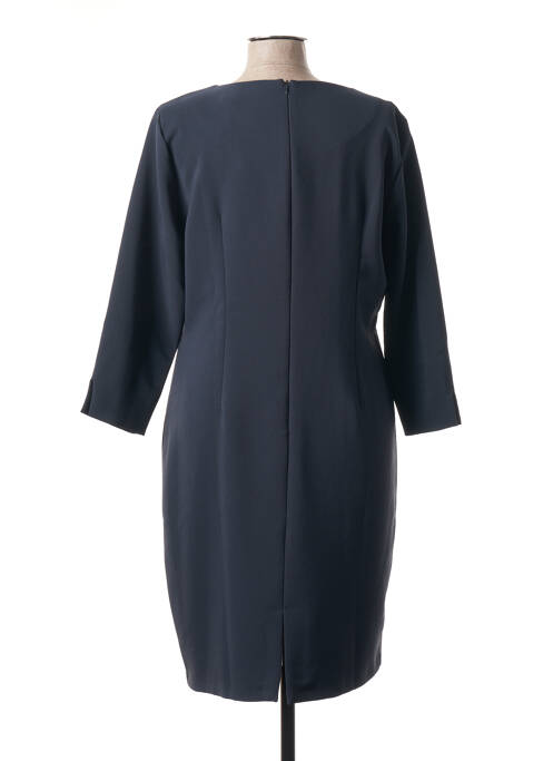 Robe mi-longue bleu POUSSIERE D'ETOLE pour femme