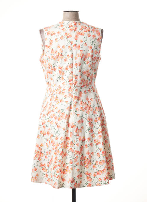 Robe mi-longue orange SMASHED LEMON pour femme