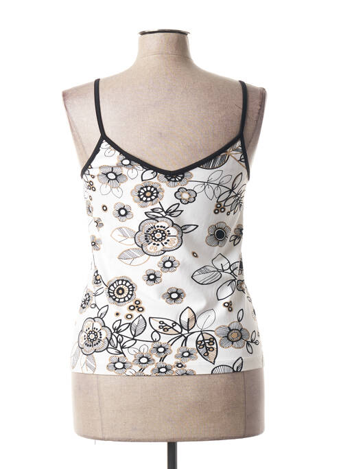 Top beige BLEU BLANC ROUGE pour femme