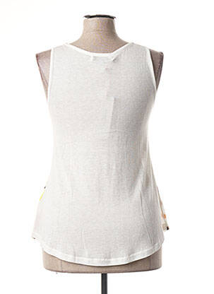 Top stretch sans manche blanc ALDO MARTIN'S femme