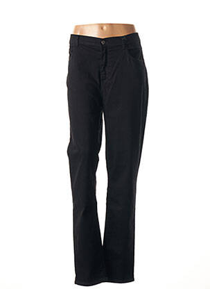 Pantalon slim taille basse noir IMPAQT femme