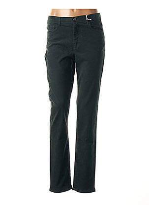 Pantalon coupe droite taille basse vert IMPAQT femme