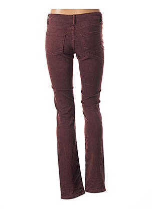 Pantalon slim taille basse violet CLOSED femme